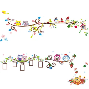 Colorful owl on tree wall stickers for kids room Living room Bedroom home decoration arts cartoon wall decal diy animal sticker
Colorful owl on tree wall stickers for kids room Living room Bedroom home decoration arts cartoon wall decal diy animal sticker