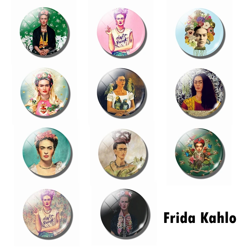 Self-portrait Refrigerator Magnet 25 MM Fridge Magnet Set Glass Dome Magnetic Stickers Fridge Memo Notes Ornaments
Self-portrait Refrigerator Magnet 25 MM Fridge Magnet Set Glass Dome Magnetic Stickers Fridge Memo Notes Ornaments