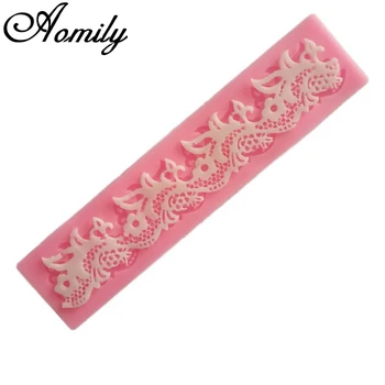 Aomily Flower Lace Skirt Cake Mold Wedding Cake Silicone Fondant Mold Mousse Brim Decor Sugarcraft Icing Mat Pad Pastry Baking
Aomily Flower Lace Skirt Cake Mold Wedding Cake Silicone Fondant Mold Mousse Brim Decor Sugarcraft Icing Mat Pad Pastry Baking