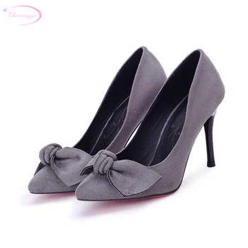 Chainingyee sweet princess style sexy pointed toe pump fashion bowknot slip gray red black pink green thin high heel women shoes
Chainingyee sweet princess style sexy pointed toe pump fashion bowknot slip gray red black pink green thin high heel women shoes