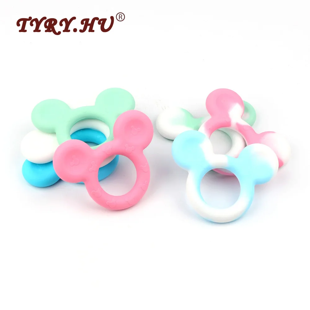 TYRY.HU Original 5Pcs Silicone Cute Mouse Teether BPA Free Baby Teething Chewed Toys Food Grade Infants Tooth Dental Care Gifts
TYRY.HU Original 5Pcs Silicone Cute Mouse Teether BPA Free Baby Teething Chewed Toys Food Grade Infants Tooth Dental Care Gifts