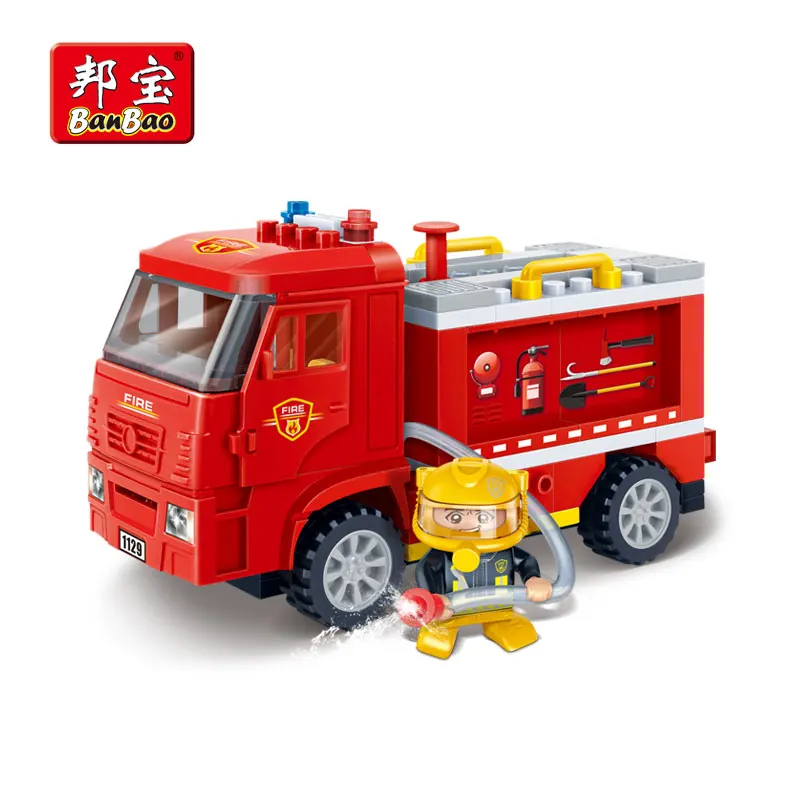 BanBao Fire Engine Truck Car Building Blocks Bricks Educational Model Toy For Children Kids Gift Compatible With legoe
BanBao Fire Engine Truck Car Building Blocks Bricks Educational Model Toy For Children Kids Gift Compatible With legoe