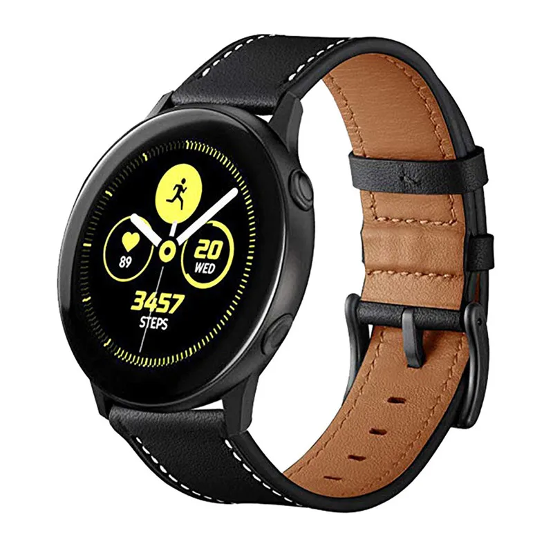 HIPERDEAL Smart Accessories Leather watch strap Replacement Watch Wrist Strap Band For Samsung Galaxy Watch active 20mm Fe27
HIPERDEAL Smart Accessories Leather watch strap Replacement Watch Wrist Strap Band For Samsung Galaxy Watch active 20mm Fe27