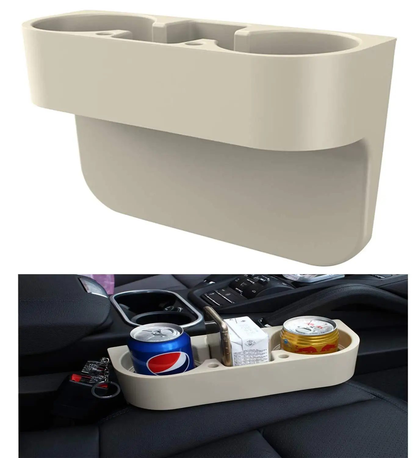 Drink Holder coffee Console Side Pocket with pen hole,Auto Front Seat Organizer Car Console and Seat Gap Cup/Mobile Phone Holder
Drink Holder coffee Console Side Pocket with pen hole,Auto Front Seat Organizer Car Console and Seat Gap Cup/Mobile Phone Holder