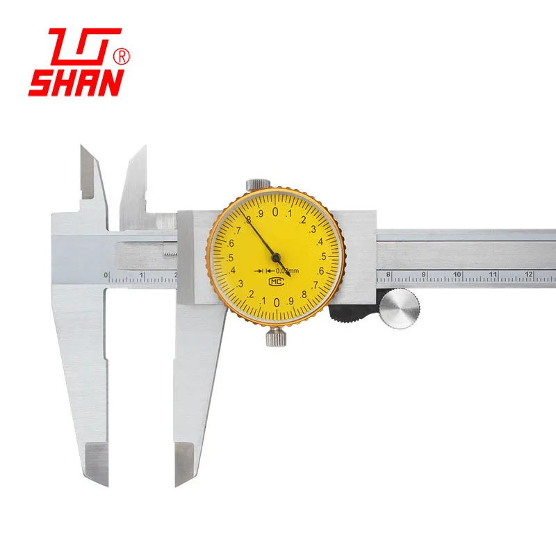 Dial calipers 0.02mm High precision stainless steel vernier with table caliper 0-200 mm shockproof calipers dial vernier caliper
Dial calipers 0.02mm High precision stainless steel vernier with table caliper 0-200 mm shockproof calipers dial vernier caliper