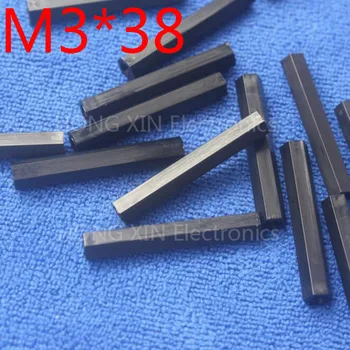 M3*38 black 1 pcs Nylon 38mm Hex Female-Female Standoff Spacer Threaded Hexagonal Spacer Plastic Standoff Spacer high-quality
M3*38 black 1 pcs Nylon 38mm Hex Female-Female Standoff Spacer Threaded Hexagonal Spacer Plastic Standoff Spacer high-quality