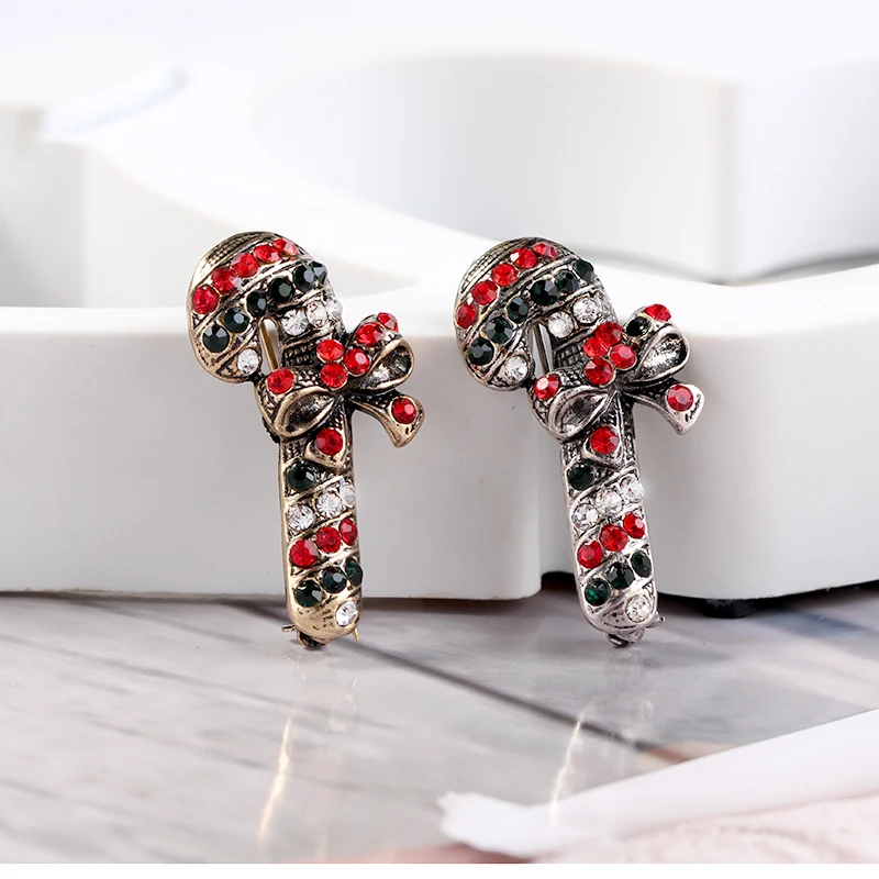 MIARA.L Hot Sale Ornaments for Clothes Creative Christmas Crutches Brooches for Ladies
MIARA.L Hot Sale Ornaments for Clothes Creative Christmas Crutches Brooches for Ladies