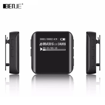 Mini Clip MP3 Player Original Benjie K10 Portable 8G Sports MP3 Music Player High Sound Quality Lossless Player With FM Radio
Mini Clip MP3 Player Original Benjie K10 Portable 8G Sports MP3 Music Player High Sound Quality Lossless Player With FM Radio