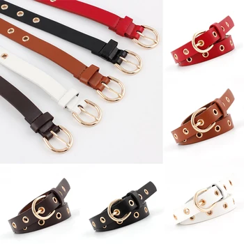 New Vintage Women Metal PU Leather Round Buckle Waist Belt Fashion Boho Waistband
New Vintage Women Metal PU Leather Round Buckle Waist Belt Fashion Boho Waistband