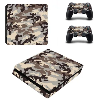 Grey camouflage Removable Vinyl Skin Sticker For PlayStation 4 Slim PS4 Slim Console+2Pcs Controller Cover Decal Protector
Grey camouflage Removable Vinyl Skin Sticker For PlayStation 4 Slim PS4 Slim Console+2Pcs Controller Cover Decal Protector