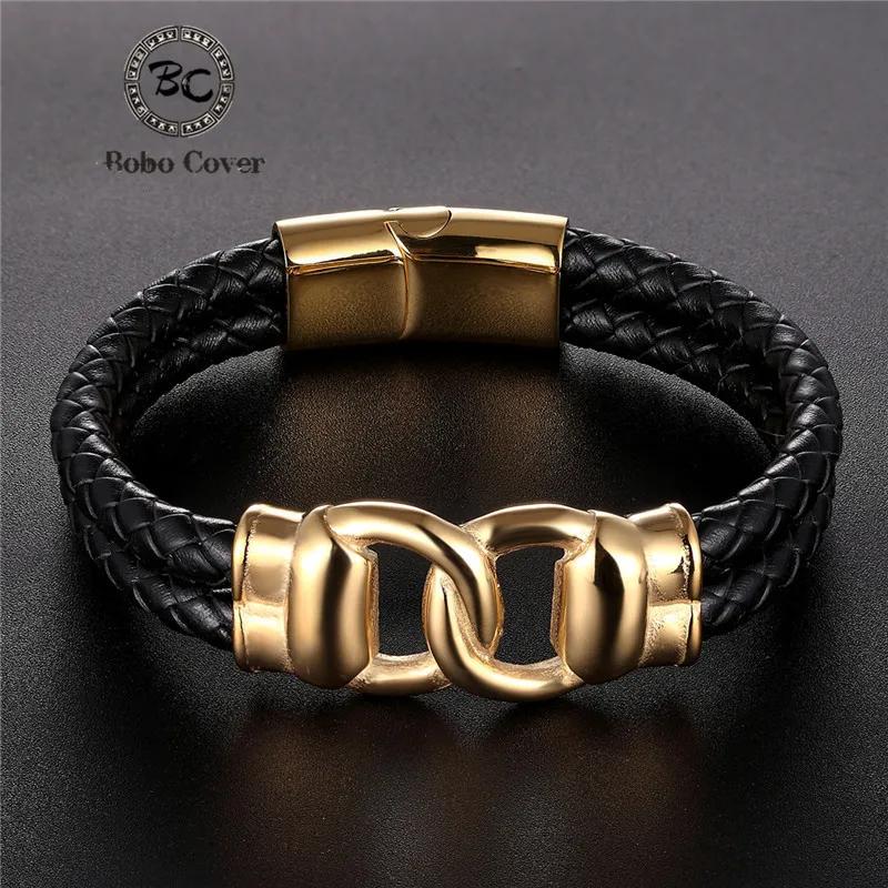 2019 Hot sale high quailty Infinity Bracelets Bangles Genuine Leather Stainless steel Buckle men women bracelet Luxury Jewelry
2019 Hot sale high quailty Infinity Bracelets Bangles Genuine Leather Stainless steel Buckle men women bracelet Luxury Jewelry