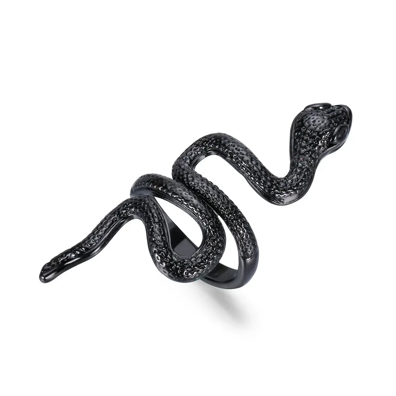 1pc European Personality Twining Snake Opening Ring For Women Punk Antique Silver Color Finger Ring Exaggeration Men Ring R158-3
1pc European Personality Twining Snake Opening Ring For Women Punk Antique Silver Color Finger Ring Exaggeration Men Ring R158-3