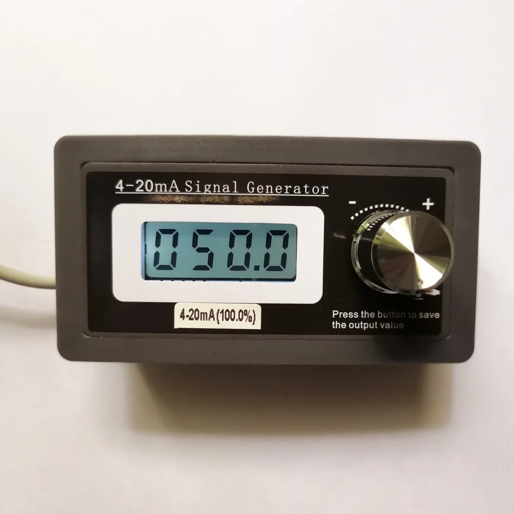 4-20mA Signal Generator with Percentage Display Panel-mounted Current Loop Generator 4 to 20mA Simulator
4-20mA Signal Generator with Percentage Display Panel-mounted Current Loop Generator 4 to 20mA Simulator