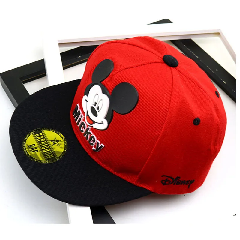 Children Cartoon Baseball Hat Mouse Kids Hat Boys and Girls Black Red Adjustable Baseball Caps Outdoor Sunscreen Hat 3-7 Yrs
Children Cartoon Baseball Hat Mouse Kids Hat Boys and Girls Black Red Adjustable Baseball Caps Outdoor Sunscreen Hat 3-7 Yrs