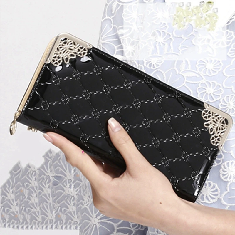 High quality Leather Wallet Women Luxury Brand Long Womens Wallets Purses Designer Clutch Wallets Female Coin Purse Fashion
High quality Leather Wallet Women Luxury Brand Long Womens Wallets Purses Designer Clutch Wallets Female Coin Purse Fashion