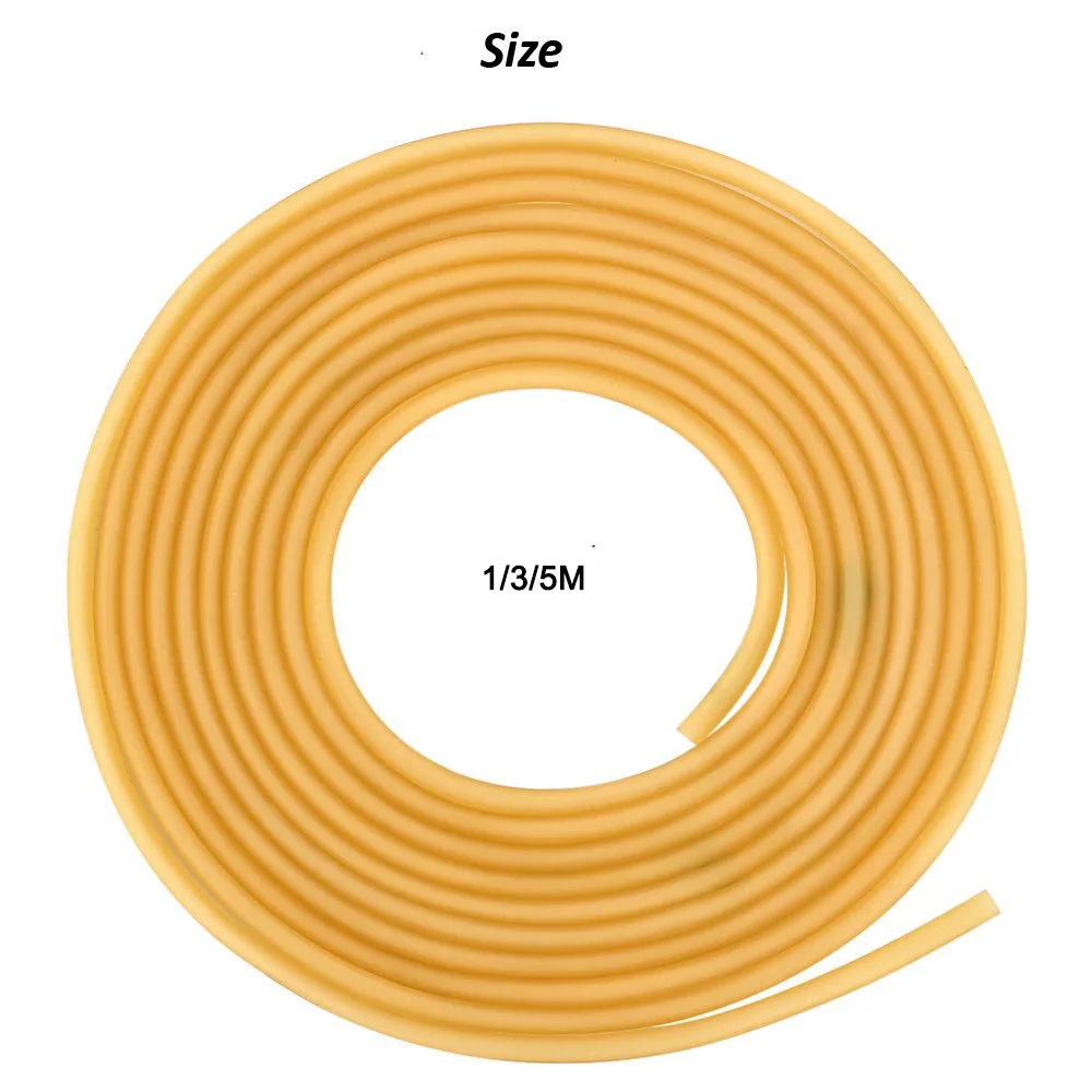 2 x 5.5mm 1.8x 4mm 4x 6mm Natural Latex Tube Slingshot High Elastic 1/3/5M Tubing Band Slingshot Hunting Catapults Sling Rubber
2 x 5.5mm 1.8x 4mm 4x 6mm Natural Latex Tube Slingshot High Elastic 1/3/5M Tubing Band Slingshot Hunting Catapults Sling Rubber