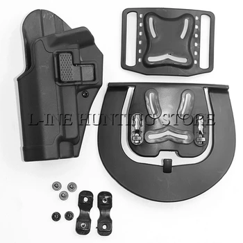 Hunting Speed Immediate Retention Tactical Holster Left Hand Paddle & Belt Gun Holster for SIG SAUER P226
Hunting Speed Immediate Retention Tactical Holster Left Hand Paddle & Belt Gun Holster for SIG SAUER P226