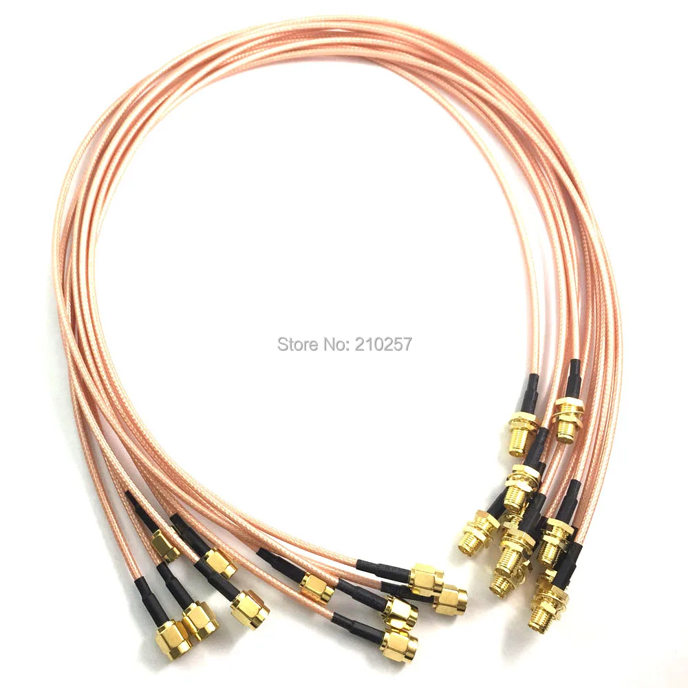 Коаксиальный кабель RG316 от rp-Sma Male к Гнездовой разъем 50 см 5 шт. |