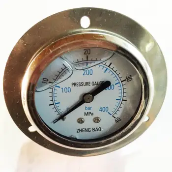 Shanghai Zhengbao YN60ZT 0-40MPa with axial edge seismic / oil / earthquake / shockproof pressure gauge
Shanghai Zhengbao YN60ZT 0-40MPa with axial edge seismic / oil / earthquake / shockproof pressure gauge
