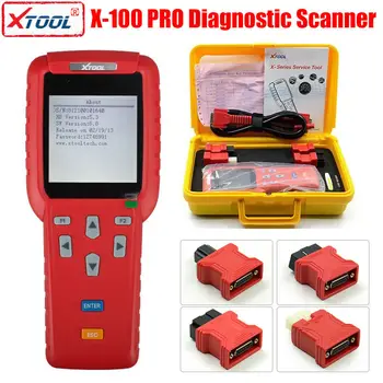 XTOOL X100 Pro OBD2 Auto Key Programmer/Mileage adjustment Including EEPROM Code Reader with Free Update
XTOOL X100 Pro OBD2 Auto Key Programmer/Mileage adjustment Including EEPROM Code Reader with Free Update