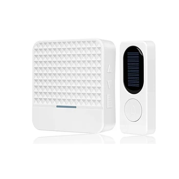 Forecum 433Mhz Wireless Solar Doorbell Remote Wireless Doorbell Waterproof Doorbell with Night Light Doorbell
Forecum 433Mhz Wireless Solar Doorbell Remote Wireless Doorbell Waterproof Doorbell with Night Light Doorbell