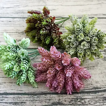 30 Heads Artificial small pineapple plastic tree leaves flores fake flowers DIY wedding home decoration plant green leaf
30 Heads Artificial small pineapple plastic tree leaves flores fake flowers DIY wedding home decoration plant green leaf