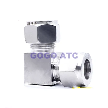 Stainless steel 304 ferrule elbow middle bend L type fitting right angle joint 8 10mm 1/8 1/4inch hard tube card cover connector
Stainless steel 304 ferrule elbow middle bend L type fitting right angle joint 8 10mm 1/8 1/4inch hard tube card cover connector