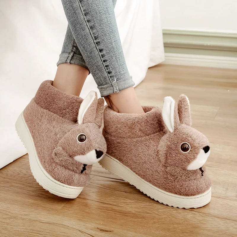 Winter Warm Kids Men&Women Adults Cotton Slippers Rabbit Shape Plush Slipper Shoes Indoor Shoes Soft Bottom Cartoon Home Slipper
Winter Warm Kids Men&Women Adults Cotton Slippers Rabbit Shape Plush Slipper Shoes Indoor Shoes Soft Bottom Cartoon Home Slipper