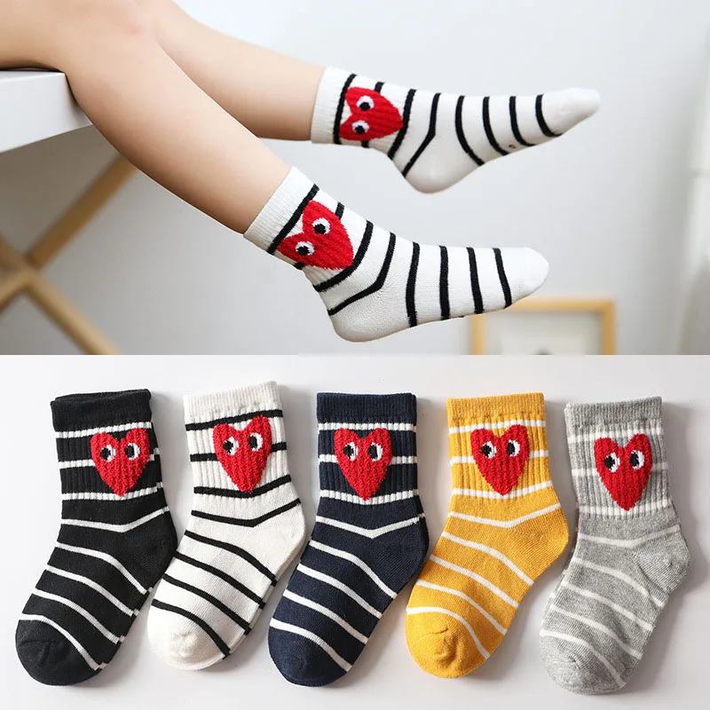 5Pair/Lot Kids Cartoon Striped Socks 7 8 Children Soft Cotton Infant Seamless Non-slip Toddler Girl Winter Stripes Sock For Boys
5Pair/Lot Kids Cartoon Striped Socks 7 8 Children Soft Cotton Infant Seamless Non-slip Toddler Girl Winter Stripes Sock For Boys