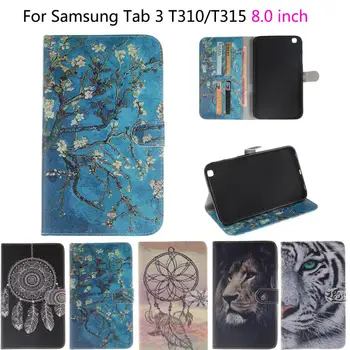 Tablet Funda Case For Samsung Galaxy Tab 3 8.0 T310 T311 T315 SM-T310 Case Cover Owls Tiger Lion animal Flip PU Leather Shell
Tablet Funda Case For Samsung Galaxy Tab 3 8.0 T310 T311 T315 SM-T310 Case Cover Owls Tiger Lion animal Flip PU Leather Shell