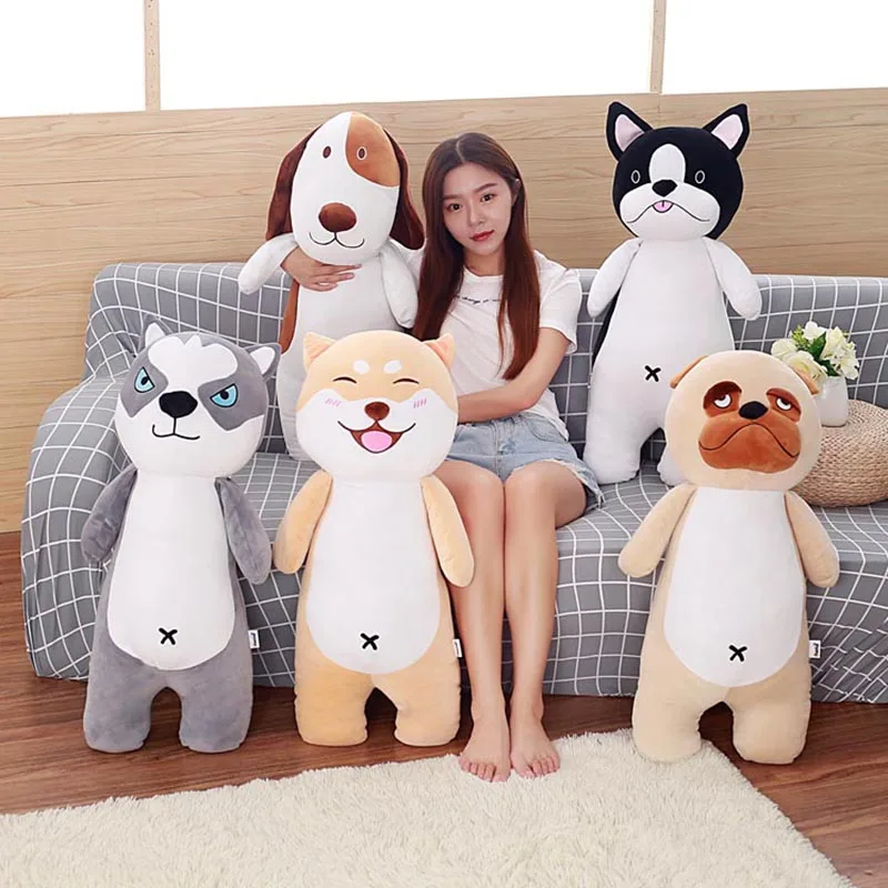 Cuddly Dogs Stuffed Toy Standing Long Dog Plush Toy Doggy Animal Bolster Pillow Husky Shiba Inu Shar-Pei Kids Gift 27/60/80cm
Cuddly Dogs Stuffed Toy Standing Long Dog Plush Toy Doggy Animal Bolster Pillow Husky Shiba Inu Shar-Pei Kids Gift 27/60/80cm