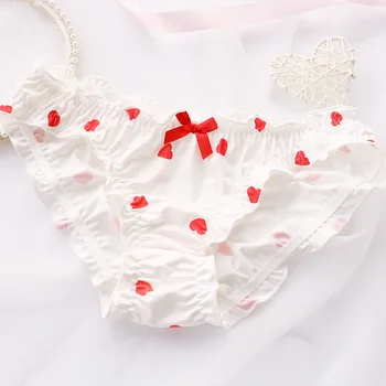 Japanese Sweet Milk Silk Loving Printed Butterfly Knot Lovely Sexy Triangle Lady Underwear string culotte femme thongs strings
Japanese Sweet Milk Silk Loving Printed Butterfly Knot Lovely Sexy Triangle Lady Underwear string culotte femme thongs strings