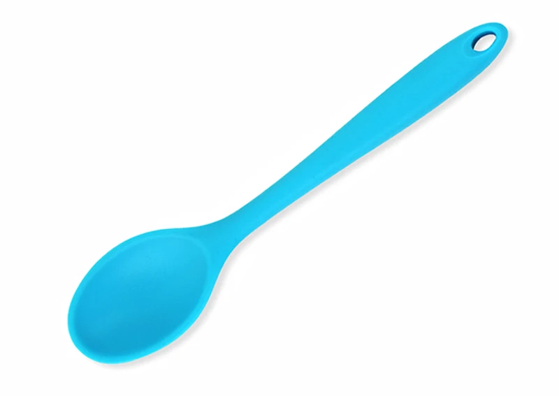 Silicone Spoon 28cm Large Long Handle Cooking Baking Mixing Spoon Ladle Food Grade Silicone Cooking Utensils Kitchenware (4)