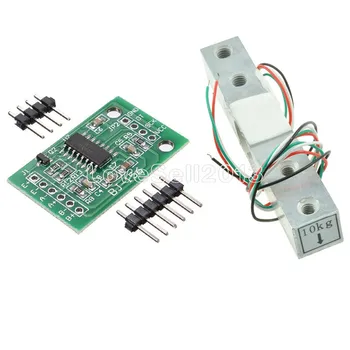 Digital Load Cell Weight Sensor 10KG Portable Electronic Kitchen Scale HX711 Weighing Bit A/D Pressure Module Board For Arduino
Digital Load Cell Weight Sensor 10KG Portable Electronic Kitchen Scale HX711 Weighing Bit A/D Pressure Module Board For Arduino