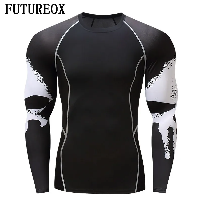 Men's new White skulls 3D printing compression T-shirt design is suitable for men's surfinfitness sportMMA brand long sleeve
Men's new White skulls 3D printing compression T-shirt design is suitable for men's surfinfitness sportMMA brand long sleeve