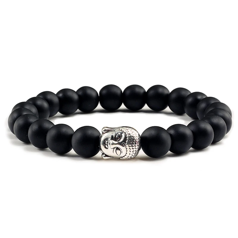 Trendy Natural Stone Lava Strand Bracelets Gold/Silver Buddha Head Beaded Charm Prayer Bracelets&Bangles Jewelry Handmade Gifts
Trendy Natural Stone Lava Strand Bracelets Gold/Silver Buddha Head Beaded Charm Prayer Bracelets&Bangles Jewelry Handmade Gifts