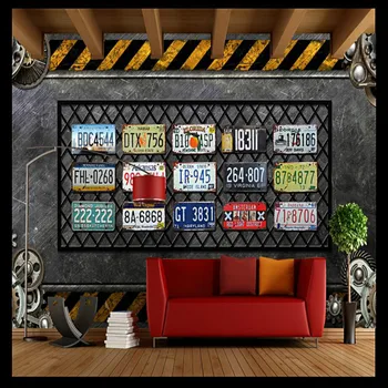 3d Wall Paper Vintage Decorative Painting 3d Wallpaper for Walls Home Improvement Retro Industrial Wind Gear License Plate Mural
3d Wall Paper Vintage Decorative Painting 3d Wallpaper for Walls Home Improvement Retro Industrial Wind Gear License Plate Mural