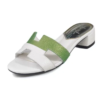 25-62 Plus Size Slippers Women Genuine Leather Summer Women Slippers Female High Quality
25-62 Plus Size Slippers Women Genuine Leather Summer Women Slippers Female High Quality