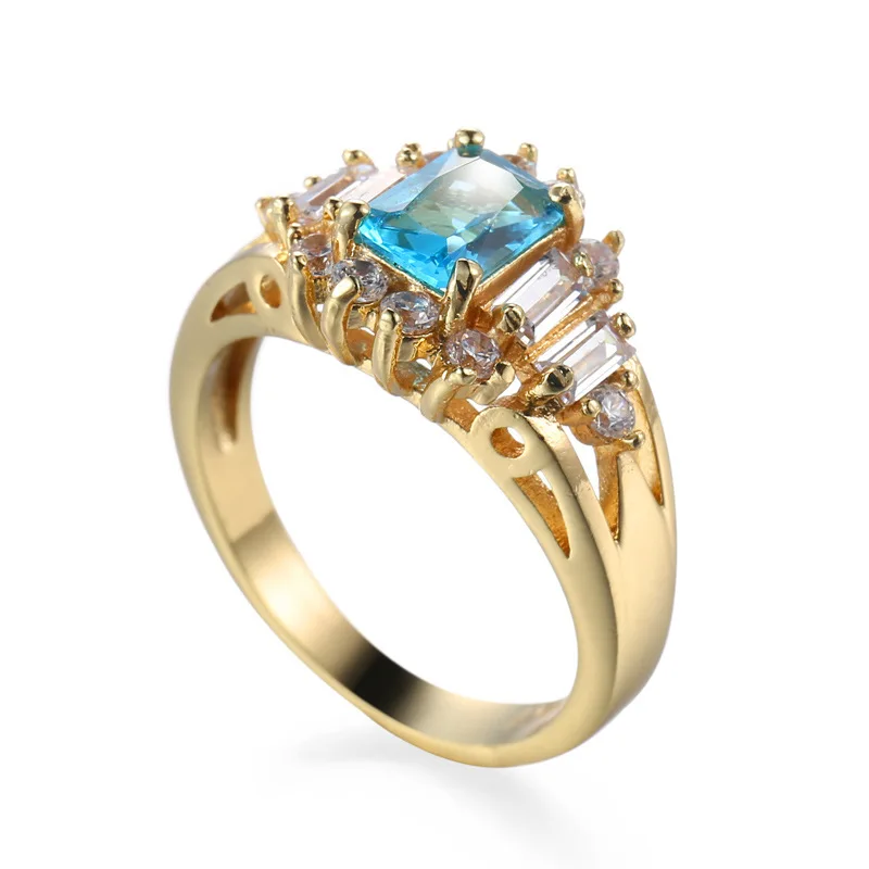 Shining Gold Color Sky Blue Zircon Ring Women Delicate Rings for Girls 2017 Fashion Jewelry Ladies Rings Aneis Feminino RING
Shining Gold Color Sky Blue Zircon Ring Women Delicate Rings for Girls 2017 Fashion Jewelry Ladies Rings Aneis Feminino RING