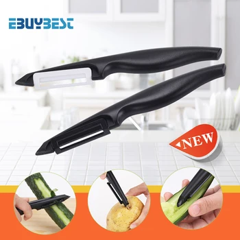 EBUYBEST Antioxidant Ceramic Peeler Fruit Vegetable Peeler Knife Cutter Zester Potato Carrot Peeler Kitchen Tool Gadgets
EBUYBEST Antioxidant Ceramic Peeler Fruit Vegetable Peeler Knife Cutter Zester Potato Carrot Peeler Kitchen Tool Gadgets