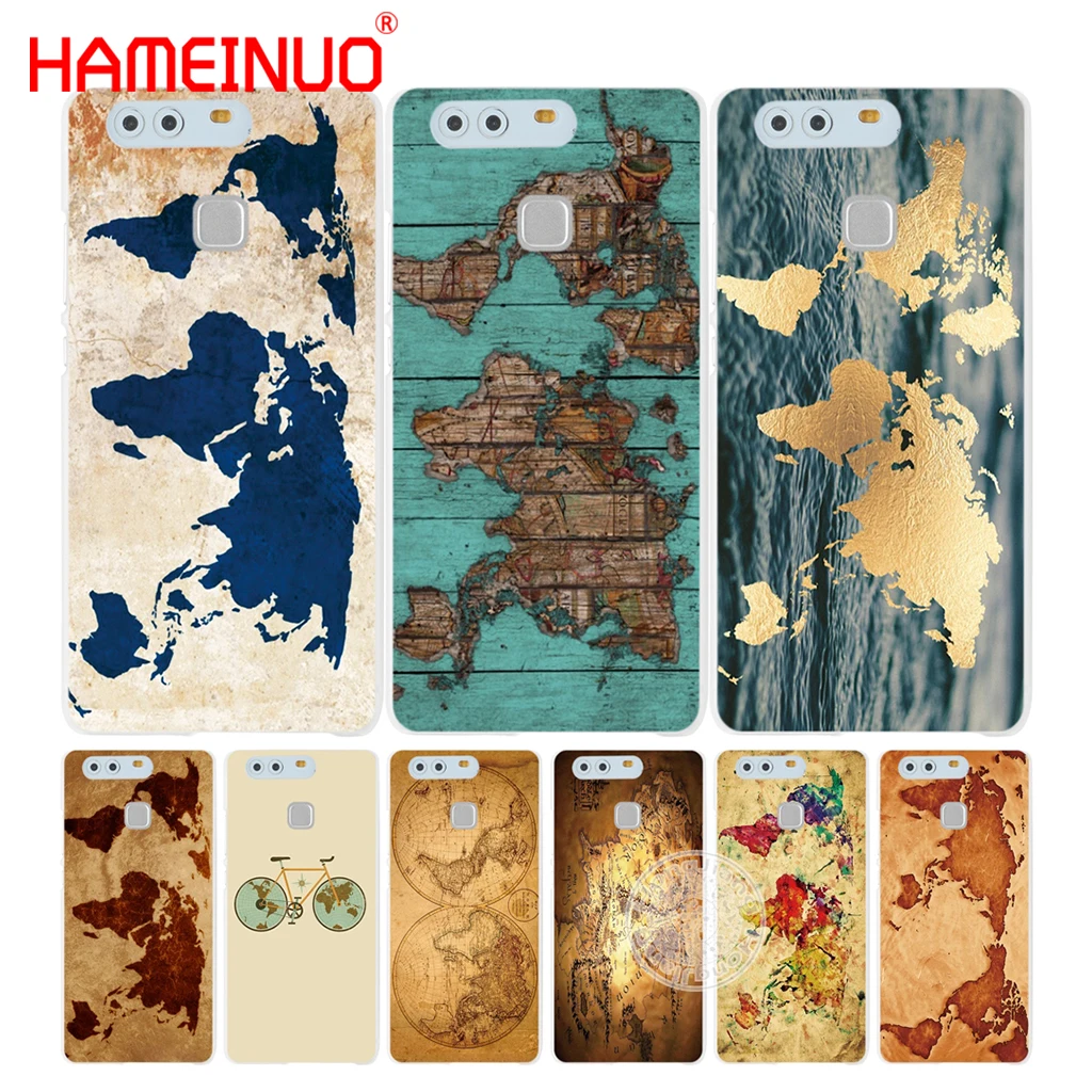 Винтажный чехол HAMEINUO для huawei Ascend P7 P8 P9 P10 lite plus G8 G7 honor 5C 2017 mate 8 | Мобильные телефоны