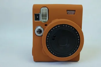 Silicone Rubber Camera Case Bag Cover For FUJIFILM Instax Mini 90 mini90 Color Black Light Brown
Silicone Rubber Camera Case Bag Cover For FUJIFILM Instax Mini 90 mini90 Color Black Light Brown