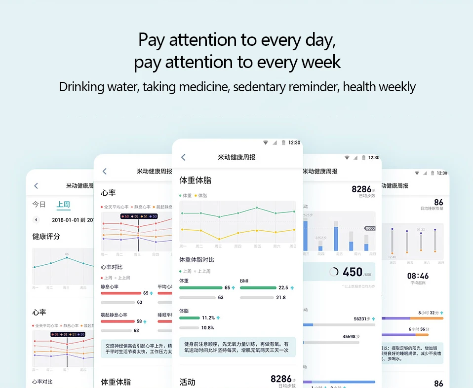 Original Xiaomi Amazfit Health Band 2019 New (8)