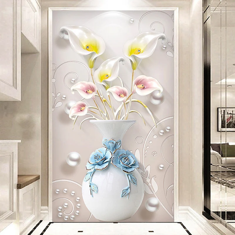 QIANZEHUI,DIY Diamond Embroidery,Round Diamond Calla lily in a bottle Full embroider Diamond painting cross stitch,needlework
QIANZEHUI,DIY Diamond Embroidery,Round Diamond Calla lily in a bottle Full embroider Diamond painting cross stitch,needlework