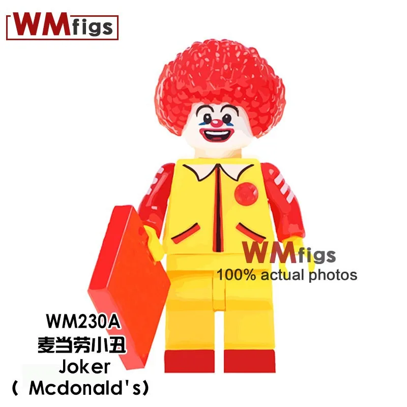 Single Legoings WM230A Ronald Red Round Hair Super Heroes Bricks Action Figures Legoings friend Kids Gifts Toys for children
Single Legoings WM230A Ronald Red Round Hair Super Heroes Bricks Action Figures Legoings friend Kids Gifts Toys for children