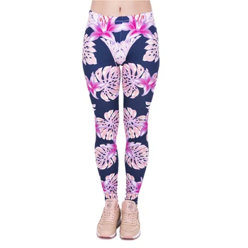 Pink Vegetation Printing Fashion Women Legins Woman Casual Legging High Waist Leggings
Pink Vegetation Printing Fashion Women Legins Woman Casual Legging High Waist Leggings