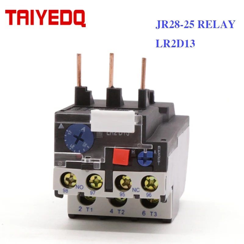 JR28-25 Thermal Overload Relay 18A 25A LR2D13 Adjustable thermal relay Electric Relays
JR28-25 Thermal Overload Relay 18A 25A LR2D13 Adjustable thermal relay Electric Relays