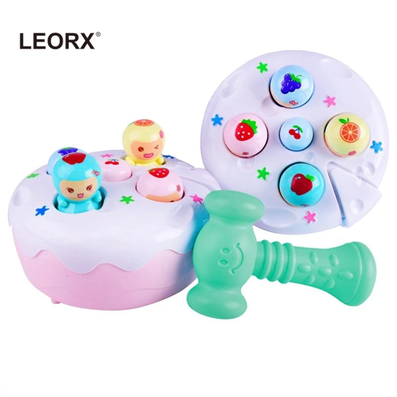 Kids Toys Educational Electrical Music Cake Fruit Hammer Funny Hamster Toys for Children Playing Kids
Kids Toys Educational Electrical Music Cake Fruit Hammer Funny Hamster Toys for Children Playing Kids