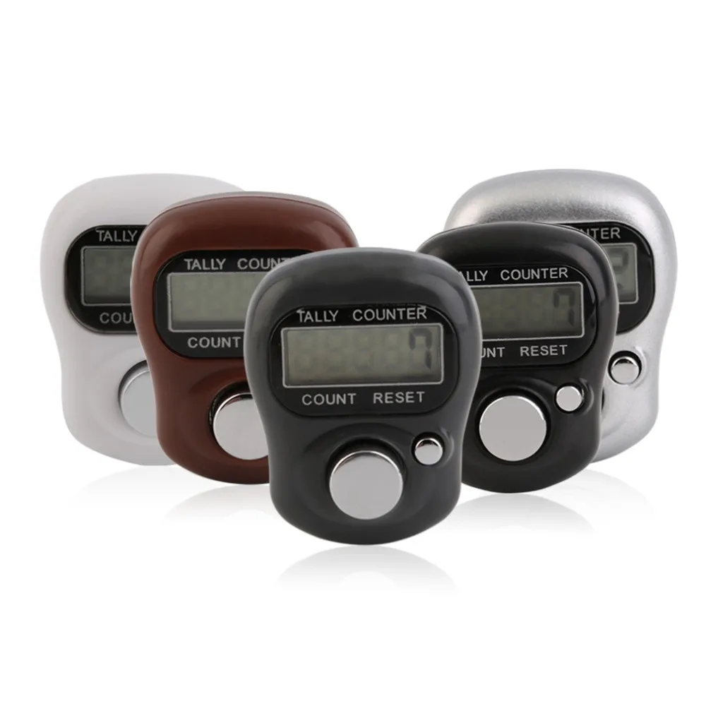 LCD Digit Electronic Digital Golf Finger Hand Held Tally Row Counter Sports Gym Fitness Prayer Counting Walk Automatic Equipment
LCD Digit Electronic Digital Golf Finger Hand Held Tally Row Counter Sports Gym Fitness Prayer Counting Walk Automatic Equipment