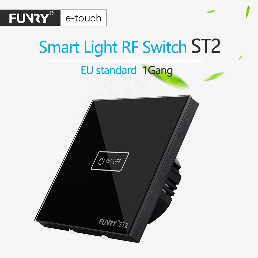 Работать с RM Pro funry st2-eu Стандартный 1 Gang 1way Умные ПДУ стены 433 мГц rf-коммутатора